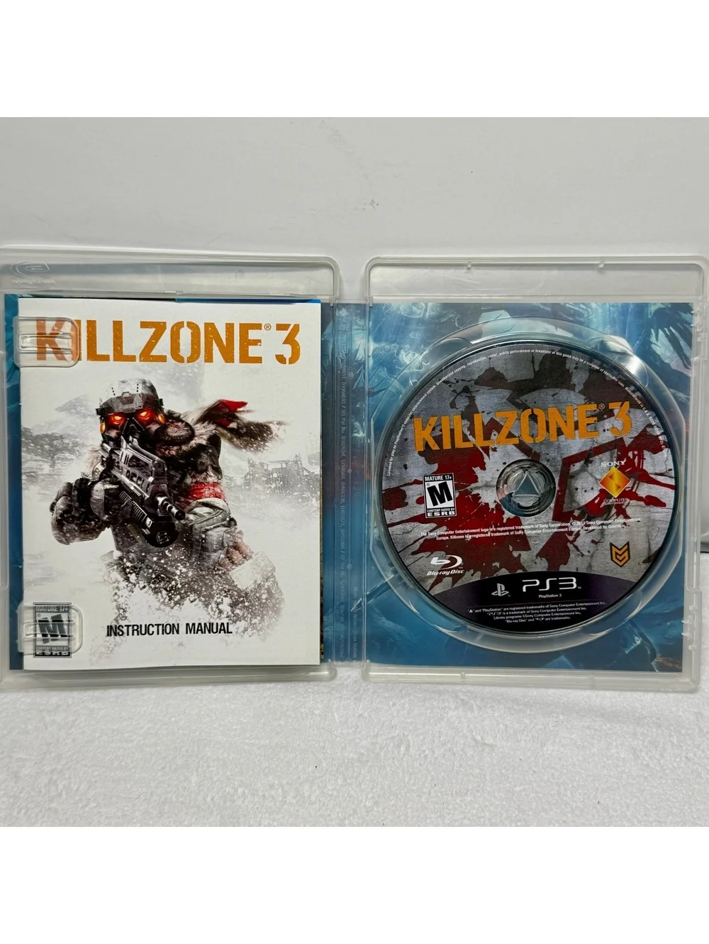 Killzone 3 PS3 PlayStation 3 CIB Manual Move 3D Compatible